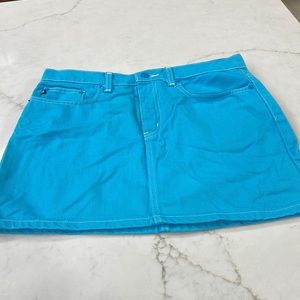 Ralph Lauren Polo Jeans Denim MiniSkirt